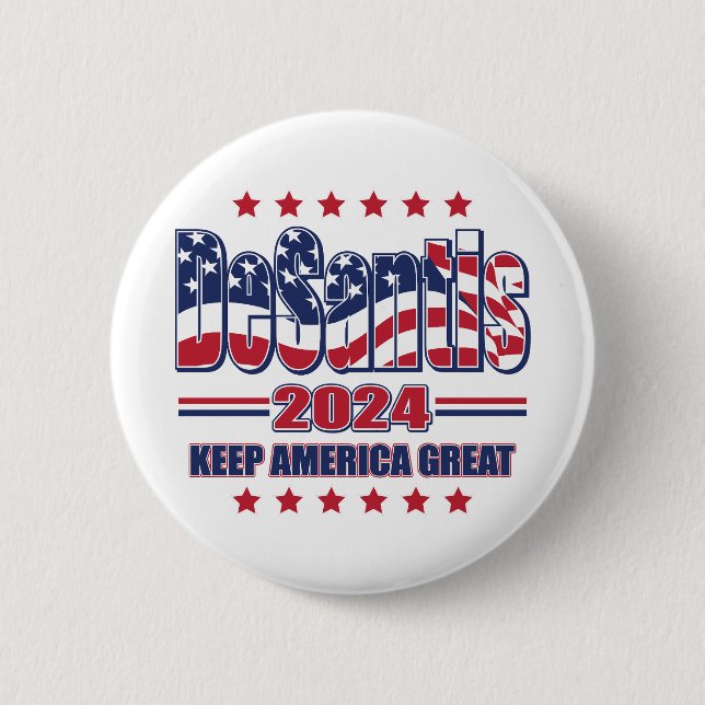 DeSantis-2024-Keep-America-Great Button (Front)