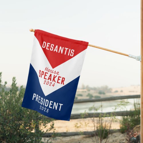 DeSantis 2024 Speaker of the House President 2028 House Flag