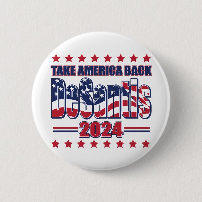 DeSantis-2024-Take-America-Back- Button (Front)