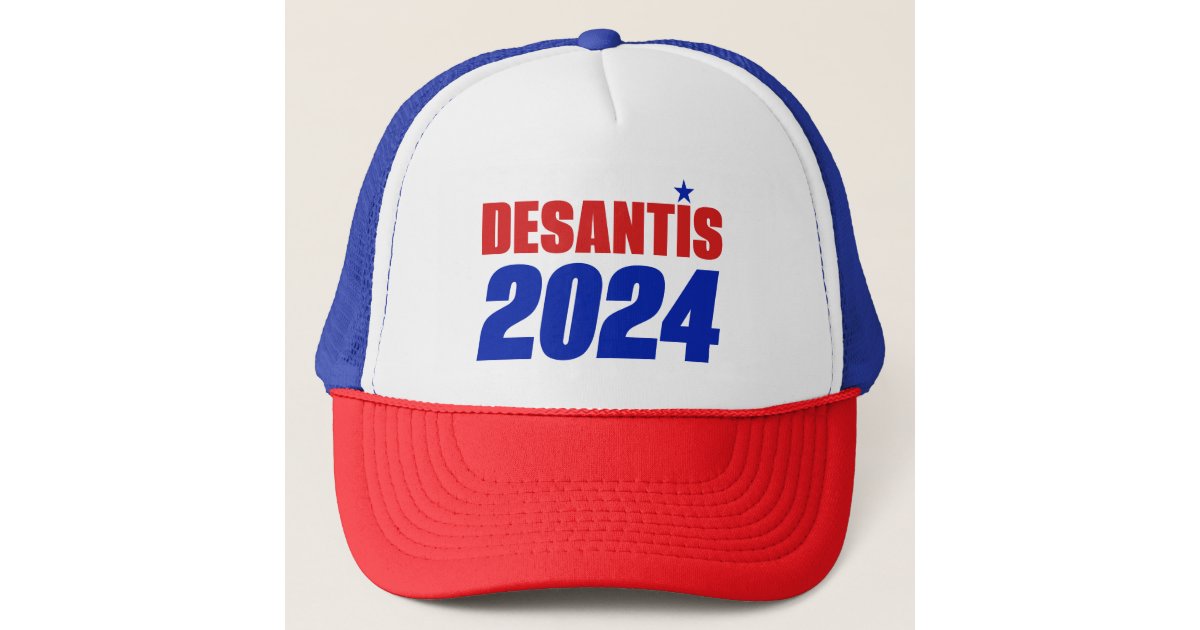 DeSantis Airlines Mens Trucker Hat Patriot Pride Embroidered DeSantis Hat  Baseball Cap - Patriot Pride