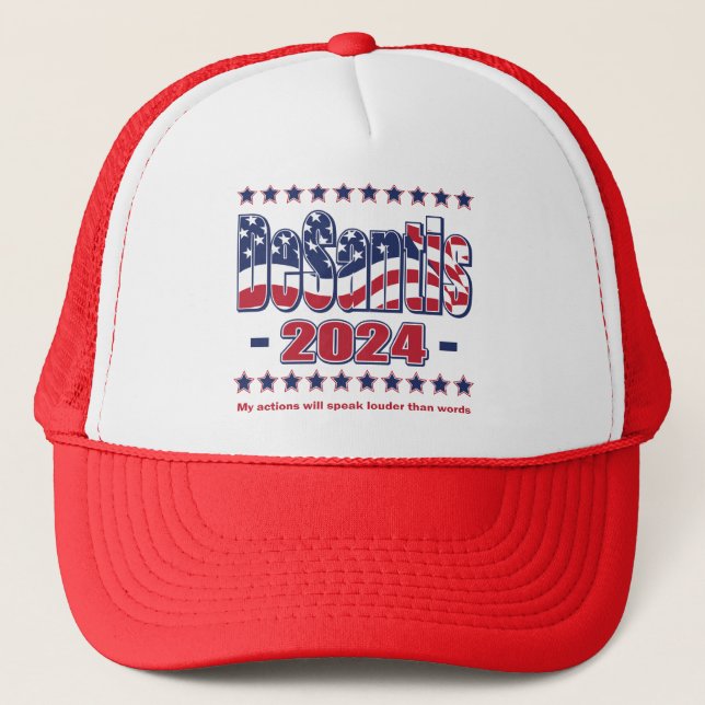 DeSantis-2024 Trucker Hat (Front)