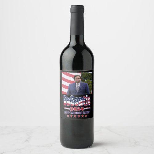 DeSantis 2024  Wine Label