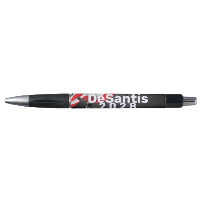 DeSantis 2028 Flag with Bald Eagle Pen (Front)
