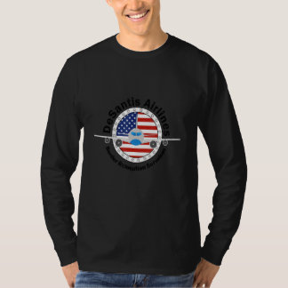 DeSantis Airlines Shirt, Retro Bringing the Border T-Shirt