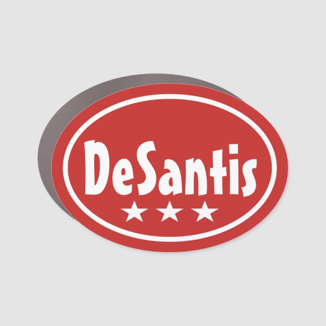 DeSantis - Florida Governor Car Magnet (Front)