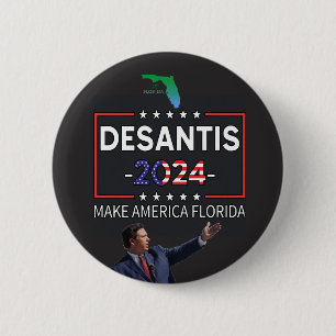 DeSantis for President 2024 Button