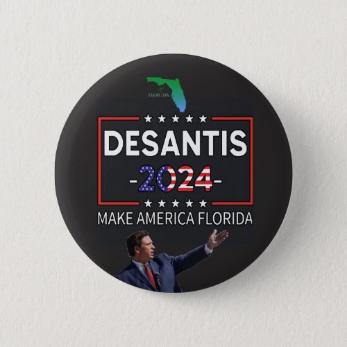 DeSantis for President 2024 Button