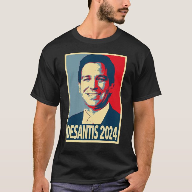 Desantis Make America Florida  Ron Desantis T-Shirt (Front)