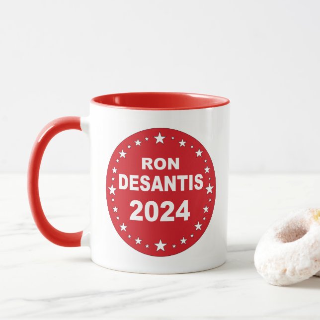 Desantis President 2024 Mug (With Donut)