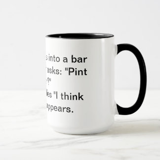 Descartes Joke Mug