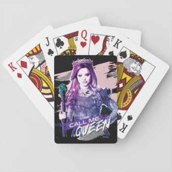 Descendants 3 | Audrey - Call Me Queen Playing Cards by descendants at Zazzle