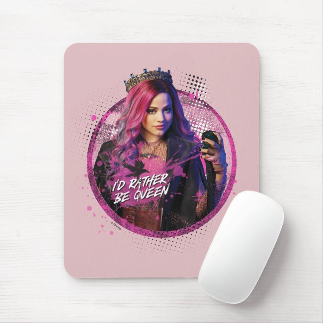 Descendants 3 | Audrey - I'd Rather Be Queen Mouse Pad (With Mouse)