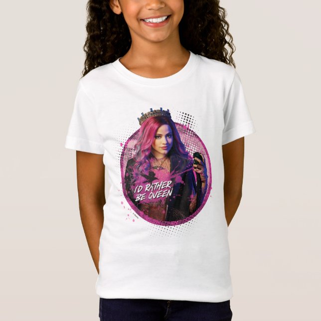 Descendants 3 | Audrey - I'd Rather Be Queen T-Shirt (Front)