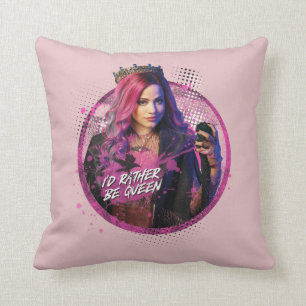 Descendants 3 Audrey - I'd Rather Be Queen Throw Pillow