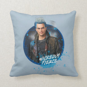 Descendants 3 Hades - Wickedly Fierce Throw Pillow