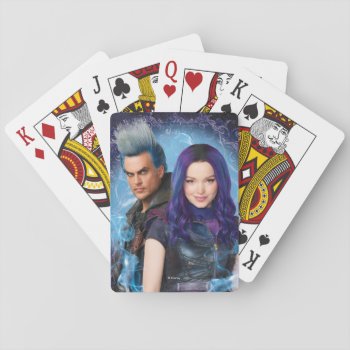 Descendants 3 | Mal & Hades Playing Cards by descendants at Zazzle