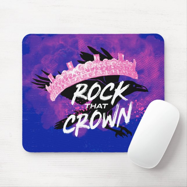 Descendants 3 | Rock that Crown Mouse Pad (With Mouse)