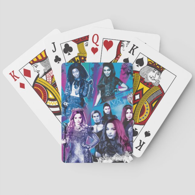 Descendants 3 | VK Squad Playing Cards (Back)