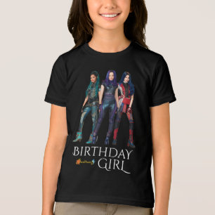 Descendants Birthday Girl Tri-Blend Shirt