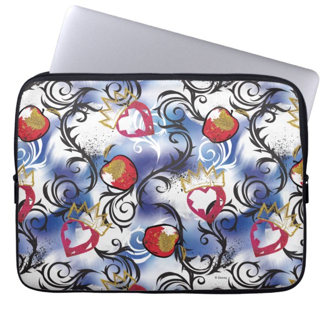 Descendants | Evie | Apple Pattern Laptop Sleeve (Front)