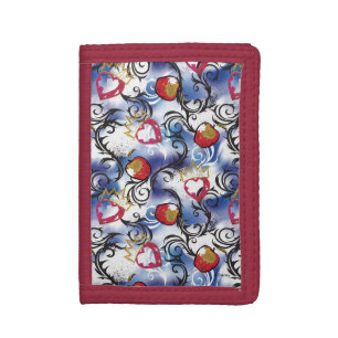 Descendants   Evie   Apple Pattern Tri-fold Wallet