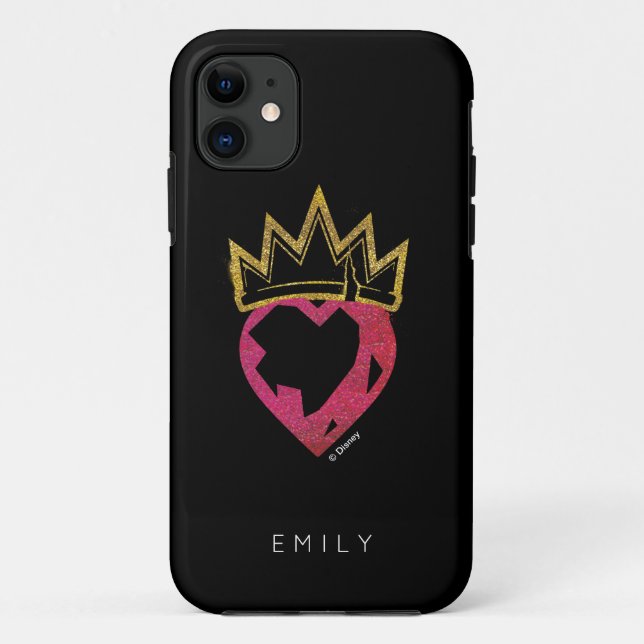 Descendants | Evie | Heart and Crown Logo Case-Mate iPhone Case (Back)