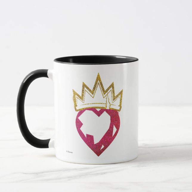 Descendants | Evie | Heart and Crown Logo Mug (Left)