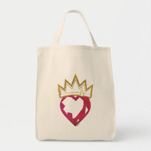 Descendants Evie Heart and Crown Logo Tote Bag