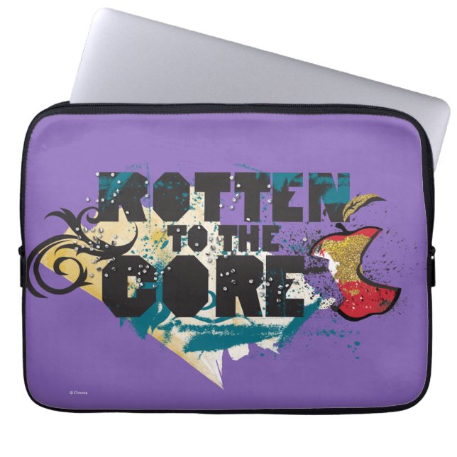 Descendants | Evie | "Rotten to the Core" Laptop Sleeve (Front)