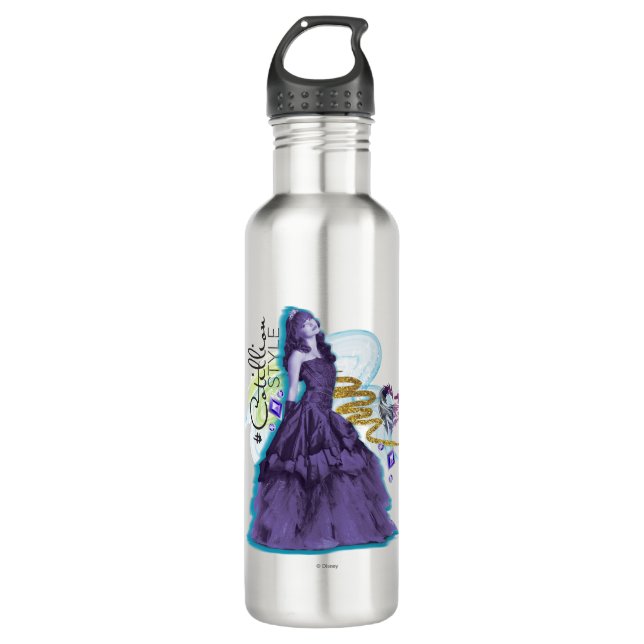 Descendants | Mal | Cotillion Style Water Bottle (Front)