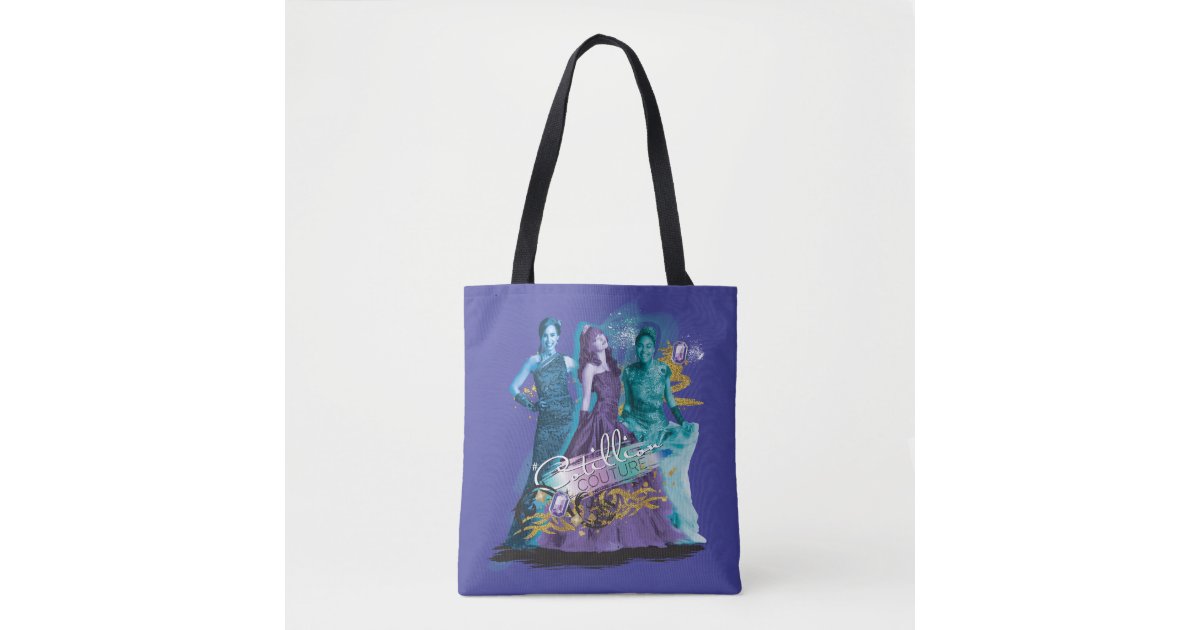Descendants Mal Evie Uma Cotillion Couture Tote Bag Zazzle