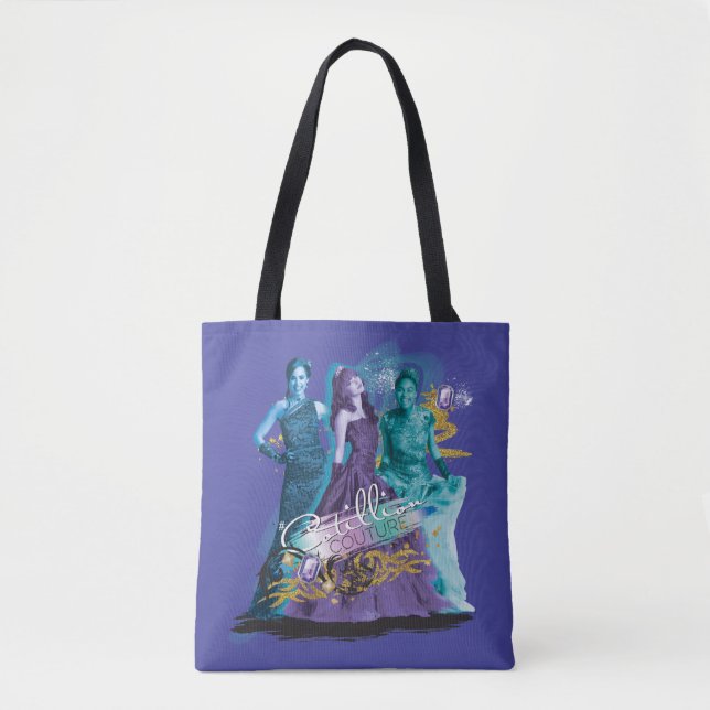 Descendants | Mal, Evie & Uma | Cotillion Couture Tote Bag (Front)