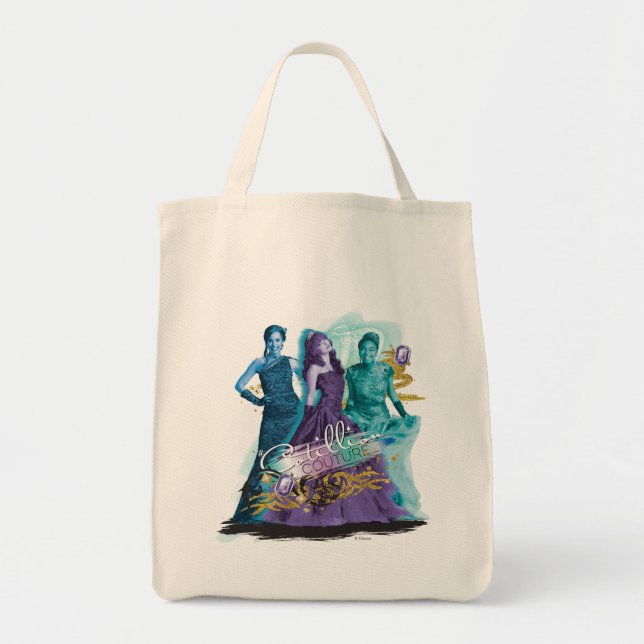 Descendants | Mal, Evie & Uma | Cotillion Couture Tote Bag (Front)