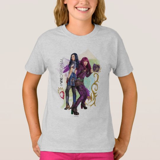 Descendants | Mal & Evie | #VK Original T-Shirt | Zazzle.com
