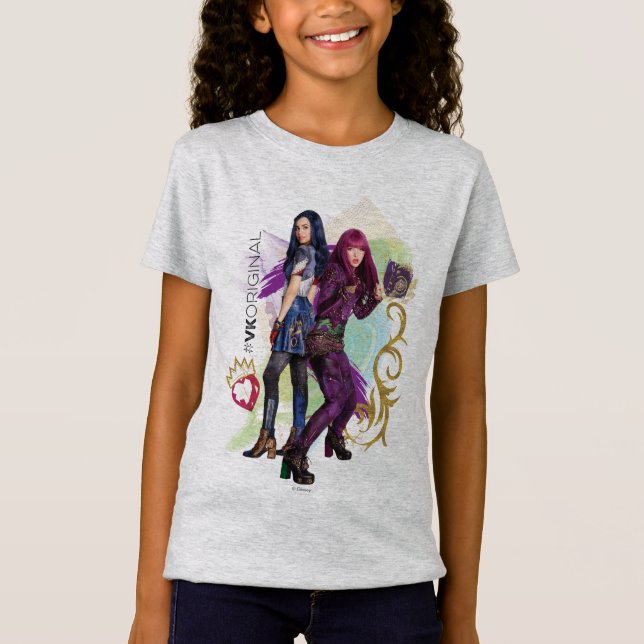 Descendants | Mal & Evie | #VK Original T-Shirt (Front)