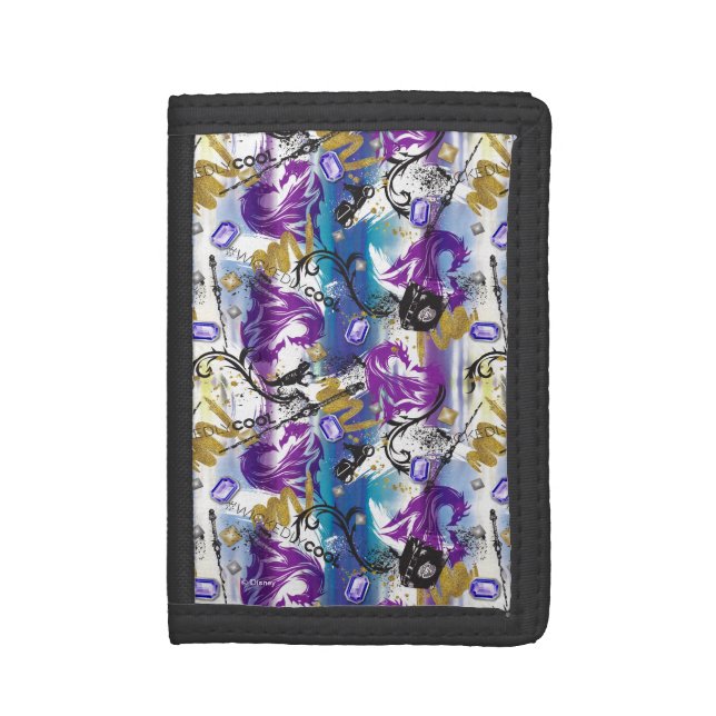 Descendants | Mal | Two-Headed Dragon Pattern Tri-fold Wallet (Front Vertical)