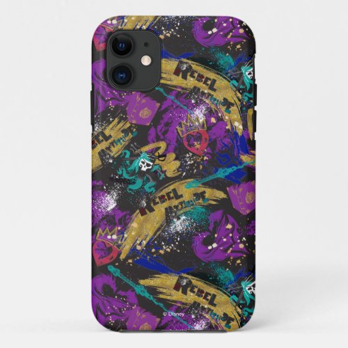 Descendants  Rebel Attitude Pattern iPhone 11 Case