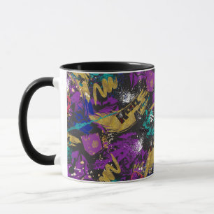 Descendants Rebel Attitude Pattern Mug
