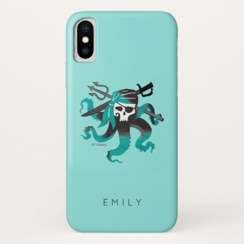 Descendants  Uma  Pirate Skull Logo _ Name iPhone XS Case
