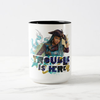 Descendants | Uma | Trouble is Here Two-Tone Coffee Mug