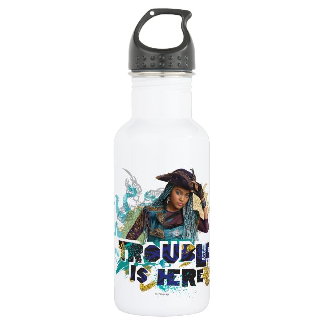 Descendants | Uma | Trouble is Here Water Bottle (Front)