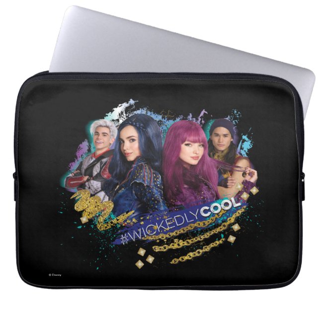 Descendants | Wickedly Cool Best Friends Laptop Sleeve (Front)