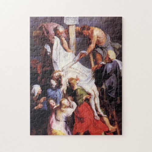 Descent From the Cross by Peter Paul Rubens Jigsaw Puzzle