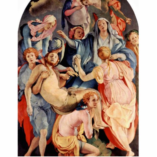 Descent From The Cross By Pontormo Jacopo Best Statuette