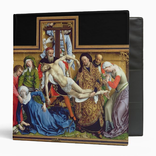 Descent from the Cross, c.1435 3 Ring Binder (Front/Inside)