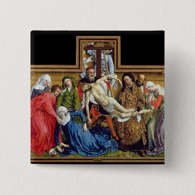 Descent from the Cross, c.1435 Button (Front)