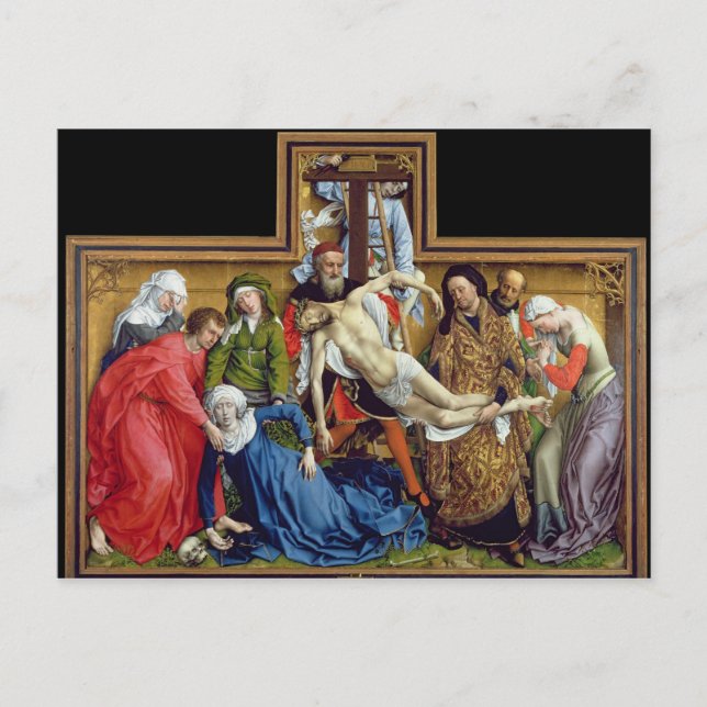 Descent from the Cross, c.1435 Postcard (Front)