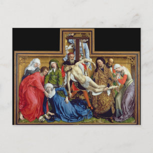 Descent from the Cross, c.1435 Postcard