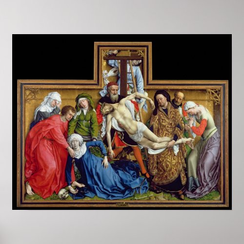 Descent from the Cross c1435 Poster