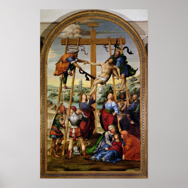 Descent from the Cross, c.1505-10 Poster (Front)